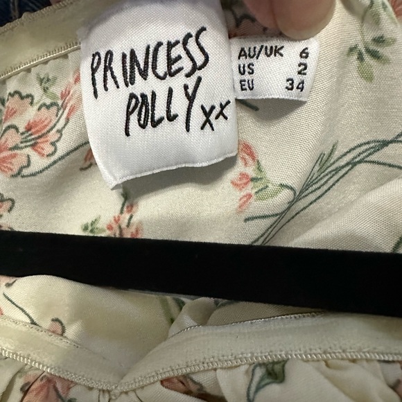 Princess Polly Irena Strapless Mini Dress Floral US Sz 2 Cottagecore fairycore - Picture 9 of 12